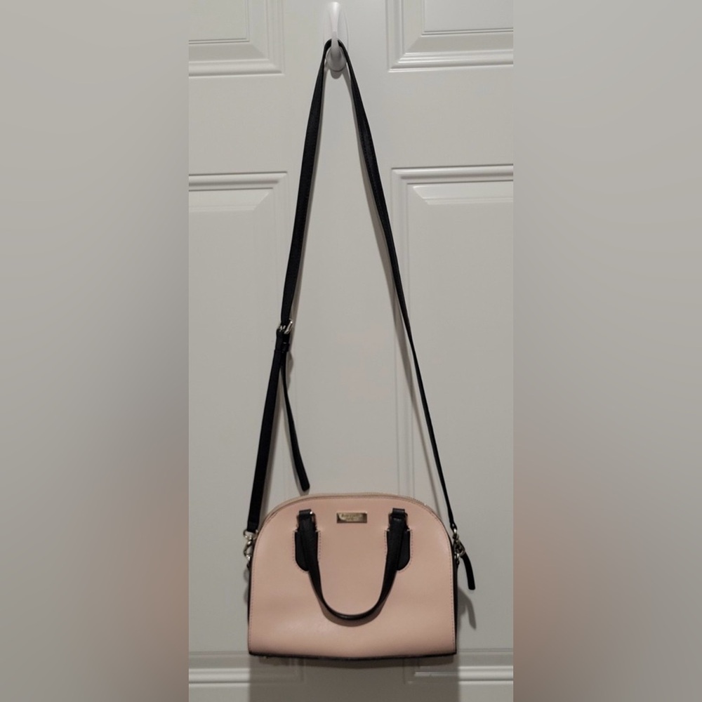 KATE SPADE New York Laurel Way Reiley Sachel Pale Pink Crossbody Bag